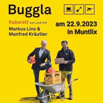 „Buggla“ – Kabarett mit Manfred Kräutler und Markus Lins